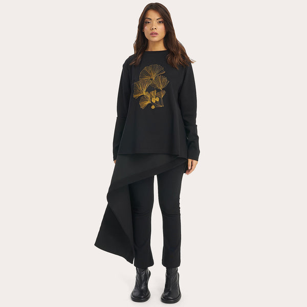Over Ginko T-shirt Black